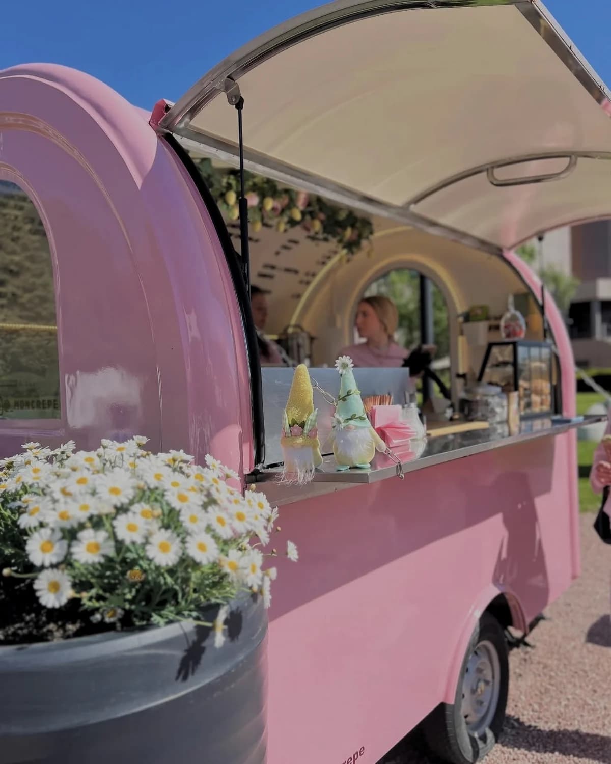 Detalle del foodtruck Mon Crêpe