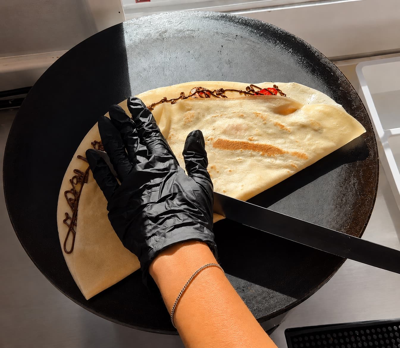 Crêpe Mon Crêpe en preparación